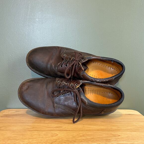 Dr. Martens 11849 Brown Leather Oxford Shoes Size 12 Men's - Picture 6 of 8